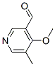 3-Pyridinecarboxaldehyde, 4-methoxy-5-methyl- (9CI) CAS#: 123506-70-7