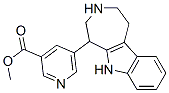 3-Pyridinecarboxylic acid, 5-(1,2,3,4,5,6-hexahydroazepino[4,5-b]indol -5-yl)-, methyl ester, (-)- CAS#: 38940-72-6