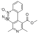 3-Pyridinecarboxylic acid, 5-cyano-2,6-dimethyl-4-(2-nitrophenyl)-, me thyl ester CAS#: 162828-18-4
