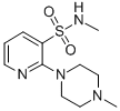 3-Pyridinesulfonamide, N-methyl-2-(4-methyl-1-piperazinyl)- CAS#: 38030-50-1