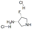 3-Pyrrolidinamine,4-fluoro-,dihydrochloride,cis-(9CI) CAS#: 125197-38-8