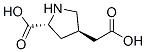 3-Pyrrolidineaceticacid,5-carboxy-,(3R-trans)-(9CI) CAS#: 168034-53-5