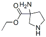 3-Pyrrolidinecarboxylic acid, 3-amino-, ethyl ester CAS#: 39739-37-2