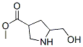 3-Pyrrolidinecarboxylicacid,5-(hydroxymethyl)-,methylester(9CI) CAS#: 125629-87-0
