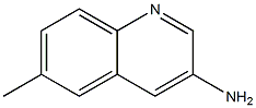 3-Quinolinamine,6-methyl-(9CI) CAS#: 315228-68-3