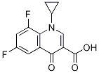 3-Quinolinecarboxylic acid, 1-cyclopropyl-6,8-difluoro-1,4-dihydro-4-oxo- CAS#: 128508-00-9