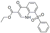 3-Quinolinecarboxylic  acid,  1,4-dihydro-4-oxo-8-(phenylsulfonyl)-,  ethyl  ester CAS#: 127286-20-8