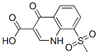 3-Quinolinecarboxylic acid, 1,4-dihydro-8-(methylsulfonyl)-4-oxo- CAS#: 132664-52-9