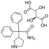 3-(S)-(+)-(1-Carbamoyl-1,1-diphenylmethyl)pyrroloidine-L-(+)-tartarate CAS#: 134002-26-9