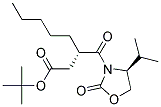 3-(S)-(4-(S)-ISOPROPYL-2-OXO-OXAZOLIDINE-3-CARBONYL)-OCTANOIC ACID TERT-BUTYL ESTER CAS#: 147961-55-5