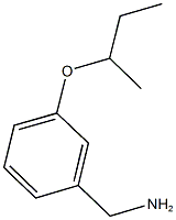 3-(SEC-BUTOXY)PHENYL]METHANAMINE CAS#: 37806-41-0