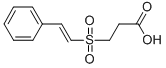 3-(STYRYLSULFONYL)PROPANOIC ACID CAS#: 175205-22-8