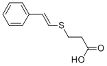 3-(STYRYLTHIO)PROPANOIC ACID CAS#: 175205-21-7