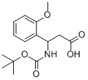 3-TERT-BUTOXYCARBONYLAMINO-3-(2-METHOXY-PHENYL)-PROPIONIC ACID CAS#: 284493-52-3