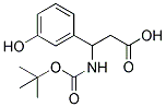 3-TERT-BUTOXYCARBONYLAMINO-3-(3-HYDROXY-PHENYL)-PROPIONIC ACID CAS#: 284493-68-1
