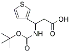 3-[(TERT-BUTOXYCARBONYL)AMINO]-3-(3-THIENYL)PROPANOIC ACID CAS#: 284492-23-5