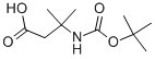 3-TERT-BUTOXYCARBONYLAMINO-3-METHYL-BUTYRIC ACID CAS#: 129765-95-3