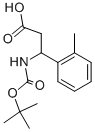3-TERT-BUTOXYCARBONYLAMINO-3-O-TOLYL-PROPIONIC ACID CAS#: 284493-54-5