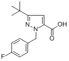 3-(TERT-BUTYL)-1-(4-FLUOROBENZYL)-1H-PYRAZOLE-5-CARBOXYLIC ACID CAS#: 306937-03-1