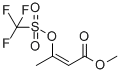 3-TRIFLUOROMETHANESULFONYLOXY-BUT-2-ENOIC ACID METHYL ESTER CAS#: 133559-43-0