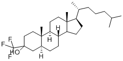 3-TRIFLUOROMETHYL-5A-CHOLESTAN-3-OL CAS#: 118143-27-4