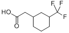 3-(TRIFLUOROMETHYL)CYCLOHEXYLACETIC ACID CAS#: 120976-33-2