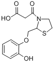 3-Thiazolidinepropanoic acid, 2-((2-hydroxyphenoxy)methyl)-beta-oxo- CAS#: 161364-65-4