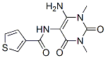 3-Thiophenecarboxamide, N-(6-amino-1,2,3,4-tetrahydro-1,3-dimethyl-2,4-dioxo-5-pyrimidinyl)- CAS#: 121543-18-8