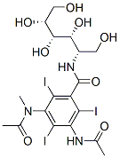 3-acetamido-5-(acetyl-methyl-amino)-2,4,6-triiodo-N-[(2S,3R,4S,5R)-1,3 ,4,5,6-pentahydroxyhexan-2-yl]benzamide CAS#: 31112-66-0