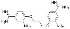 3-amino-4-[3-(2-amino-4-carbamimidoyl-phenoxy)propoxy]benzenecarboximi damide CAS#: 125880-79-7