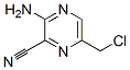 3-amino-6-(chloromethyl)pyrazinecarbonitrile CAS#: 40127-91-1