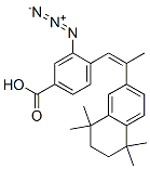3-azido-4-(2-(5,6,7,8-tetrahydro-5,5,8,8-tetramethyl-2-naphthalenyl)-1-propen-1-yl)benzoic acid CAS#: 131206-61-6