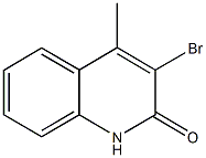 3-bromo-4-methylquinolin-2(1H)-one CAS#: 37778-22-6
