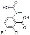 3-bromo-6-(carboxymethylamino)-2-chlorobenzoic acid CAS#: 3030-10-2