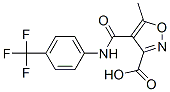 3-carboxy-5-methyl-N-(4-(trifluoromethyl)phenyl)-4-isoxazolecarboxamide CAS#: 134888-93-0