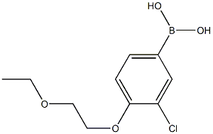 (3-chloro-4-(2-ethoxyethoxy)phenyl)boronic acid CAS#: 279261-91-5