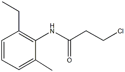 3-chloro-N-(2-ethyl-6-methylphenyl)propanamide CAS#: 349097-68-3