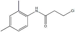 3-chloro-N-(2,4-dimethylphenyl)propanamide CAS#: 39494-04-7