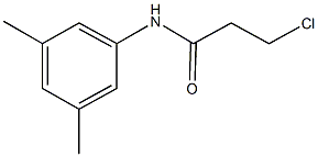 3-chloro-N-(3,5-dimethylphenyl)propanamide CAS#: 349097-67-2