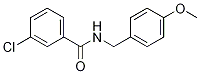 3-chloro-N-(4-methoxybenzyl)benzamide CAS#: 346725-06-2