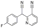 (3-cyanopyrid-2-yl)(4-fluorophenyl)acetonitrile CAS#: 127667-23-6