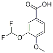 3-(difluoromethoxy)-4-methoxybenzoic acid CAS#: 162401-65-2