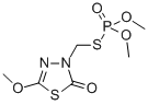 3-(dimethoxyphosphorylsulfanylmethyl)-5-methoxy-1,3,4-thiadiazol-2-one CAS#: 39856-16-1
