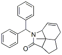 3-diphenylmethyl-11-methyl-3-azatricyclo(6.2.1.0(4,11))undec-5-en-2-one CAS#: 118495-18-4