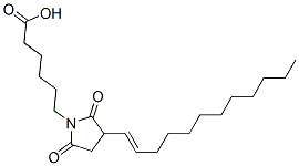 3-(dodecenyl)-2,5-dioxo-1-Pyrrolidinehexanoic acid CAS#: 30701-18-9