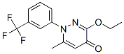 3-ethoxy-6-methyl-1-[3-(trifluoromethyl)phenyl]pyridazin-4-one CAS#: 146824-77-3
