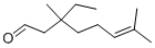 3-ethyl-3,7-dimethyloct-6-enal CAS#: 34687-43-9