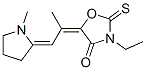 3-ethyl-5-[1-methyl-2-(1-methyl-2-pyrrolidinylidene)ethylidene]-2-thioxooxazolidin-4-one CAS#: 41560-92-3
