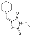 3-ethyl-5-(piperidinomethylene)rhodanine CAS#: 34255-45-3