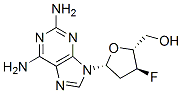 3'-fluoro-2,6-diaminopurine-2',3'-dideoxyriboside CAS#: 114753-53-6